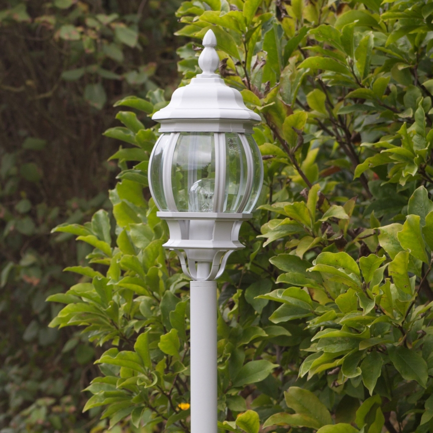 Brilliant - Vanjska lampa ISTRIA 1xE27/60W/230V 112 cm IP23 bijela