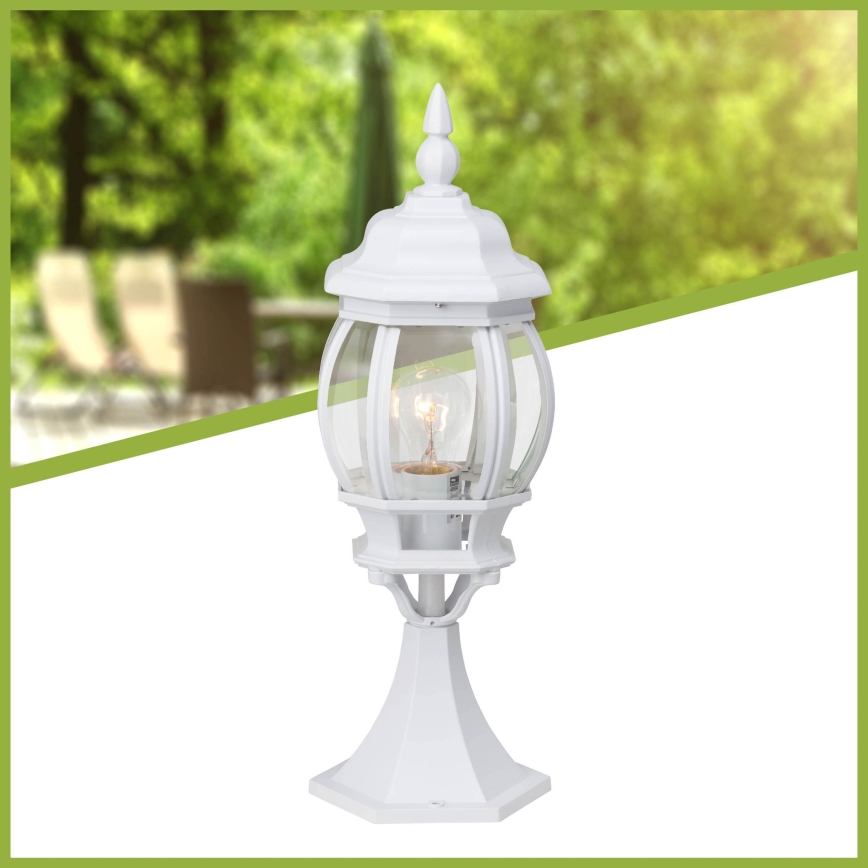 Brilliant - Vanjska lampa ISTRIA 1xE27/60W/230V 50 cm IP23 bijela