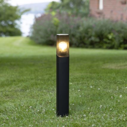 Brilliant - Vanjska lampa MINOU 1xE27/10W/230V 60 cm IP44 crna/dimna