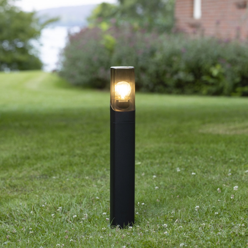 Brilliant - Vanjska lampa MINOU 1xE27/10W/230V 60 cm IP44 crna/dimna