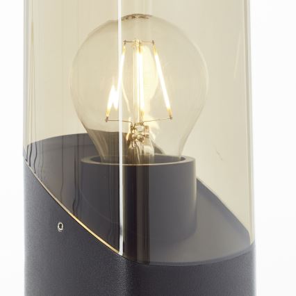 Brilliant - Vanjska lampa MINOU 1xE27/10W/230V 60 cm IP44 crna/dimna