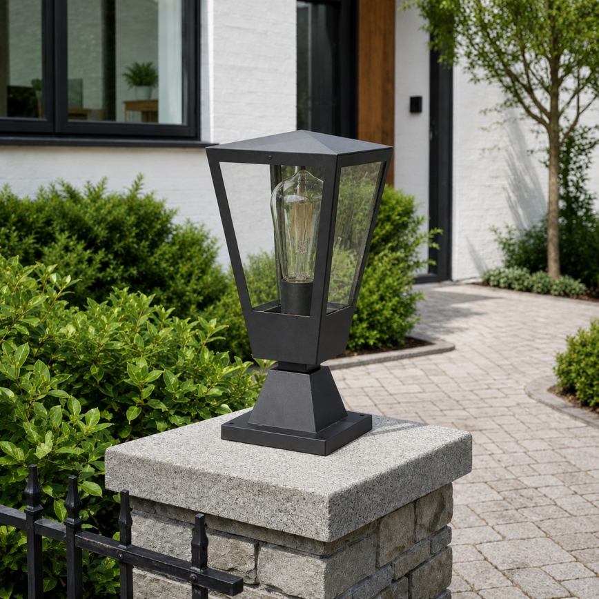Brilliant - Vanjska svjetiljka WESTDLIFF 1xE27/20W/230V 30,7 cm IP44 antracit