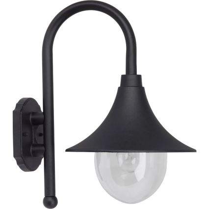 Brilliant - Vanjska zidna lampa BERNA 1xE27/60W/230V IP44 crna