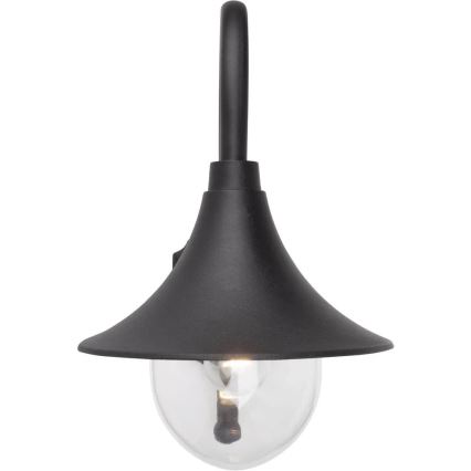 Brilliant - Vanjska zidna lampa BERNA 1xE27/60W/230V IP44 crna