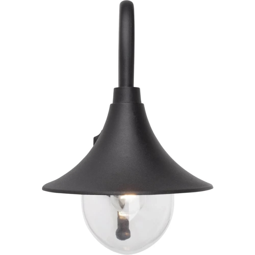 Brilliant - Vanjska zidna lampa BERNA 1xE27/60W/230V IP44 crna