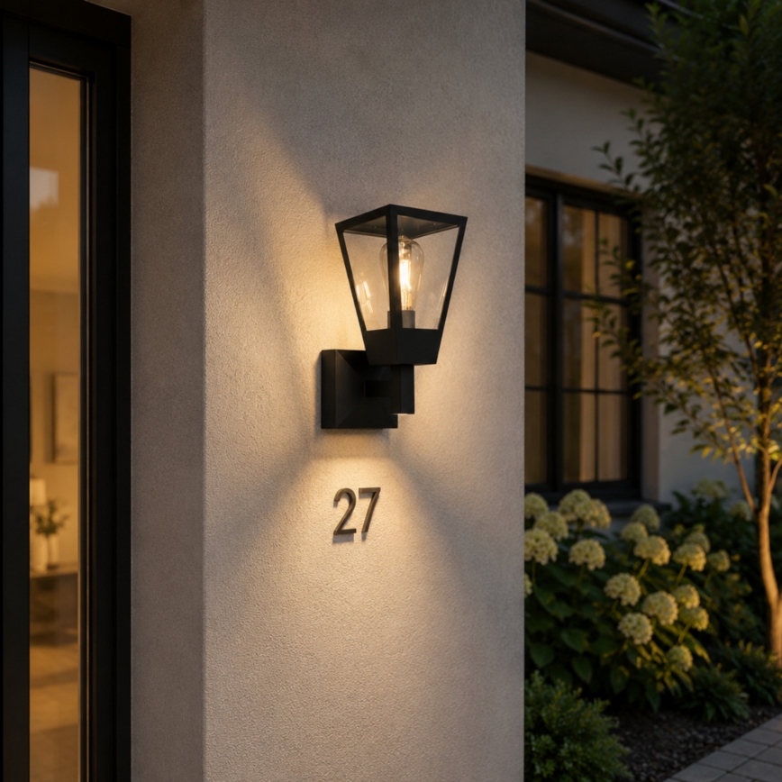 Brilliant - Vanjska zidna lampa WESTDLIFF 1xE27/20W/230V IP44 antracit