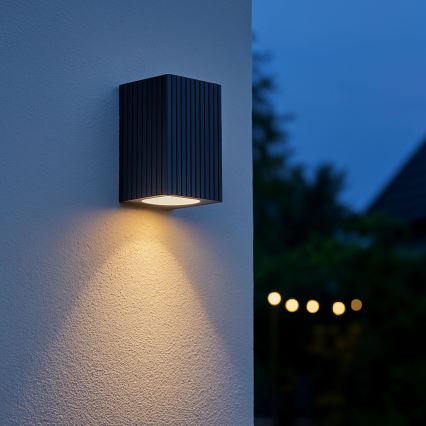 Brilliant - Vanjska zidna svjetiljka JELANI 1xGU10/10W/230V IP44 crna