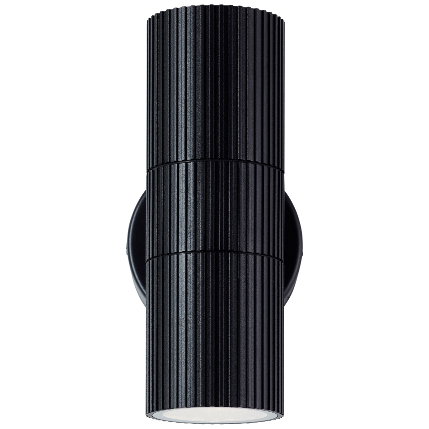 Brilliant - Vanjska zidna svjetiljka KEOLA 2xGU10/10W/230V IP44 crna