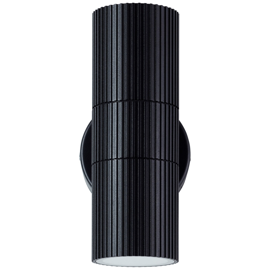 Brilliant - Vanjska zidna svjetiljka KEOLA 2xGU10/10W/230V IP44 crna