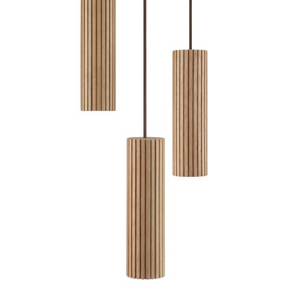 Brilliant - Viseći luster LAKEWOOD 3xGU10/10W/230V Ø 28 cm smeđi