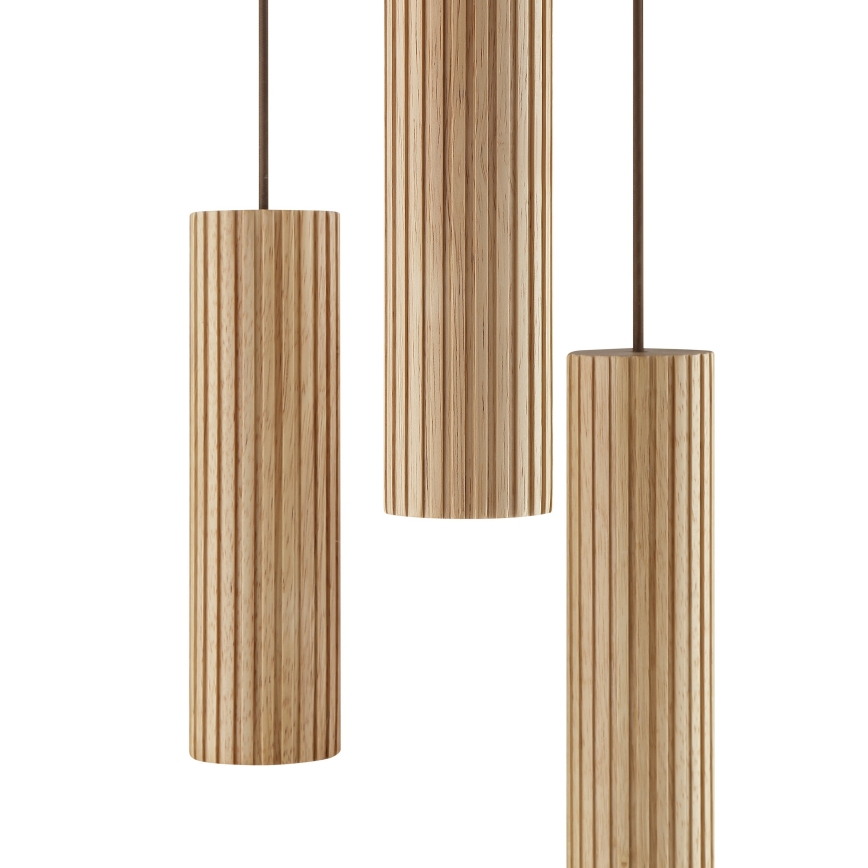 Brilliant - Viseći luster LAKEWOOD 3xGU10/10W/230V Ø 28 cm smeđi