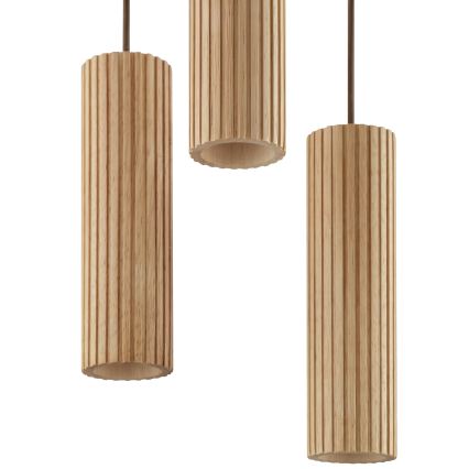 Brilliant - Viseći luster LAKEWOOD 3xGU10/10W/230V Ø 28 cm smeđi