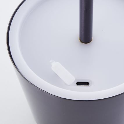 Brilliant - LED vanjska dodirna lampa s prigušivanjem XAANA LED/4W/5V 3000/4000/6500K 2600 mAh IP44 crna