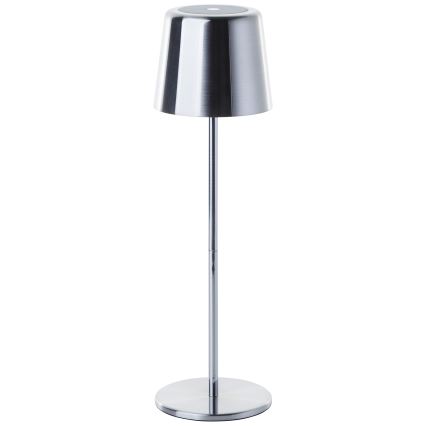 Brilliant - LED vanjska dodirna lampa s prigušivanjem XAANA LED/4W/5V 3000/4000/6500K 2600 mAh IP44 sjajni krom