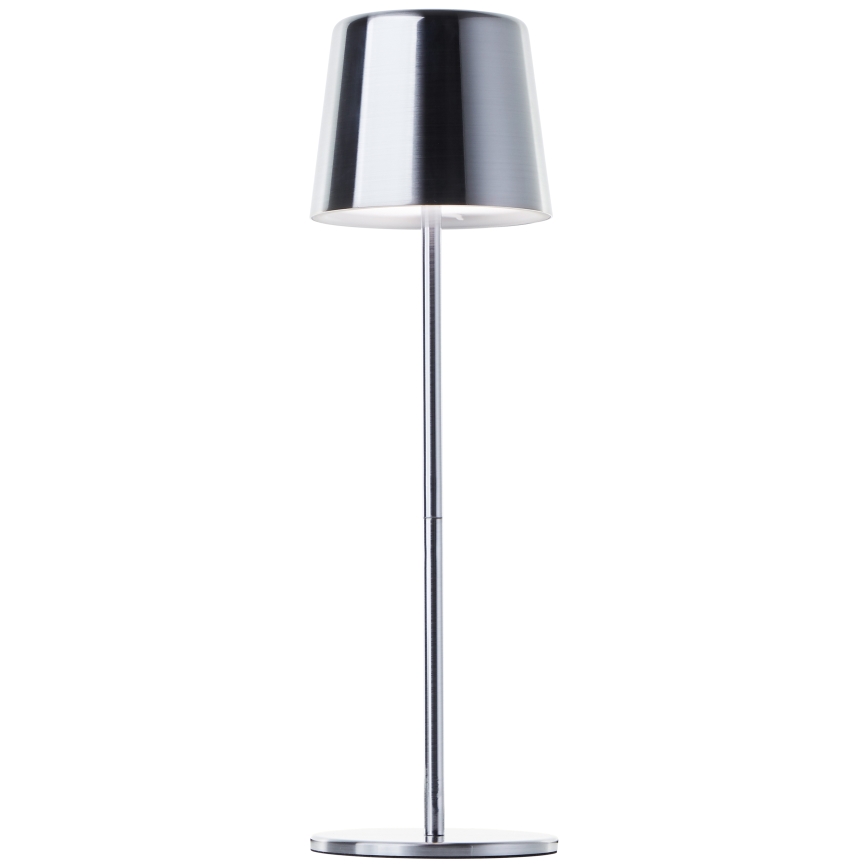 Brilliant - LED vanjska dodirna lampa s prigušivanjem XAANA LED/4W/5V 3000/4000/6500K 2600 mAh IP44 sjajni krom