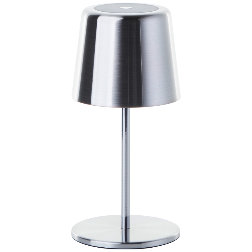 Brilliant - LED vanjska dodirna lampa s prigušivanjem XAANA LED/4W/5V 3000/4000/6500K 2600 mAh IP44 sjajni krom