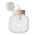 Brilliant - Zidna lampa GIADA 1xE27/40W/230V bijela