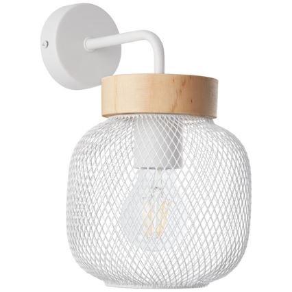 Brilliant - Zidna lampa GIADA 1xE27/40W/230V bijela
