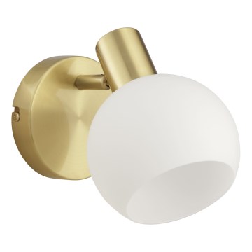 Brilliant - Zidna reflektorska svjetiljka CONY 1xE14/20W/230V mesing
