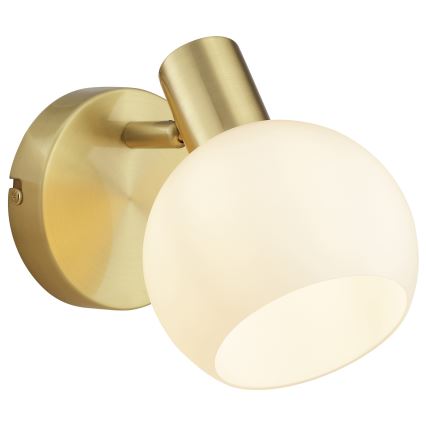 Brilliant - Zidna reflektorska svjetiljka CONY 1xE14/20W/230V mesing