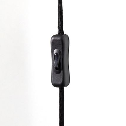 Brilliant - Zidna svjetiljka MAZE 1xE27/40W/230V crna