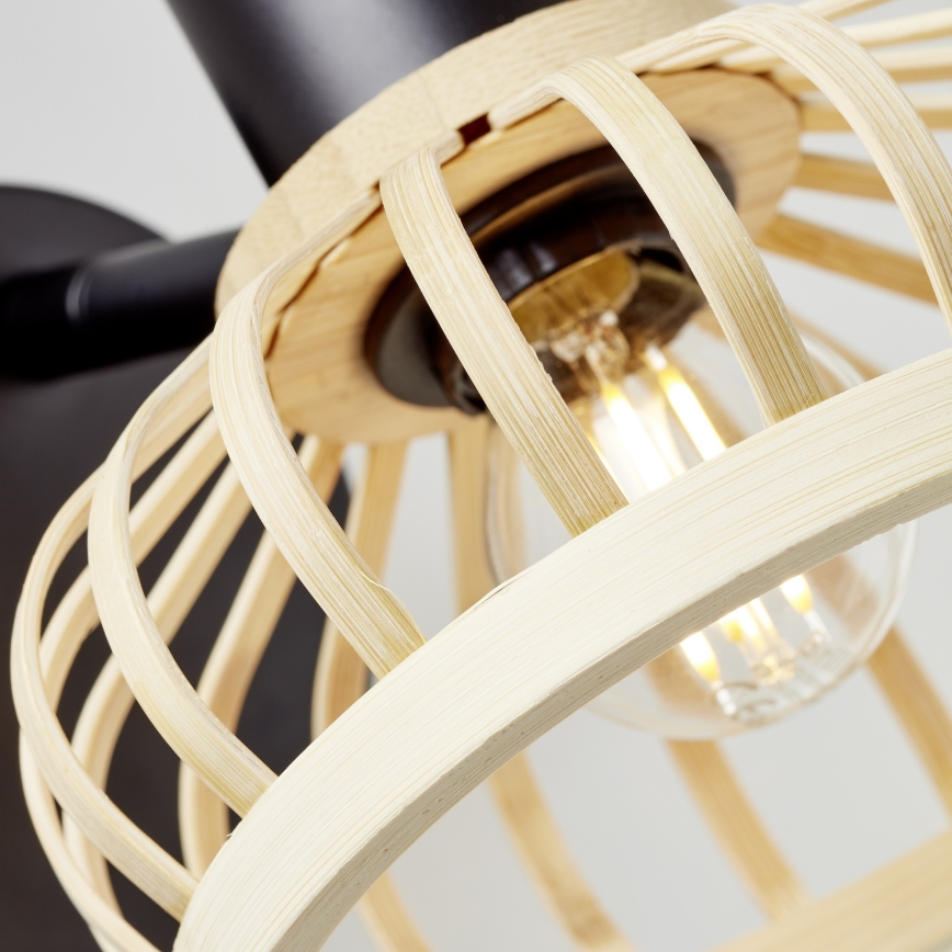 Brilliant - Zidna svjetiljka NORAH 1xE14/28W/230V bambus