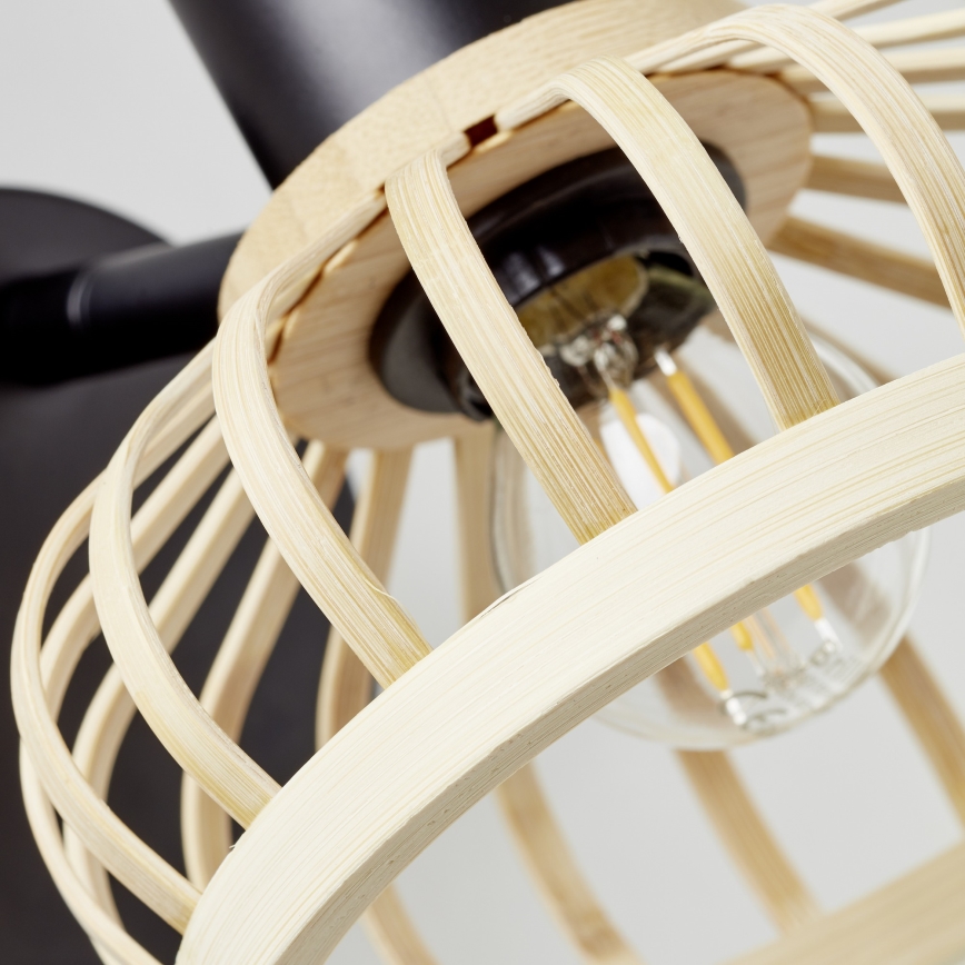 Brilliant - Zidna svjetiljka NORAH 1xE14/28W/230V bambus