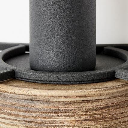 Brilliant - Zidna svjetiljka TOSH 1xE27/52W/230V topola