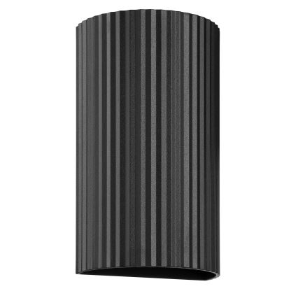 Brilliant - Zidna svjetiljka UNDULA 2xGU10/10W/230V crna