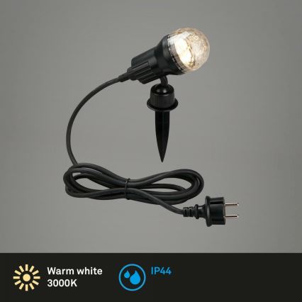 Brilo 3078-015 - LED Vanjska svjetiljka TERRA 1xGU10/3W/230V IP44