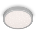 Brilo 3649-014 - LED Stropna svjetiljka za kupaonicu RUNA LED/18,5W/230V IP44 srebrna