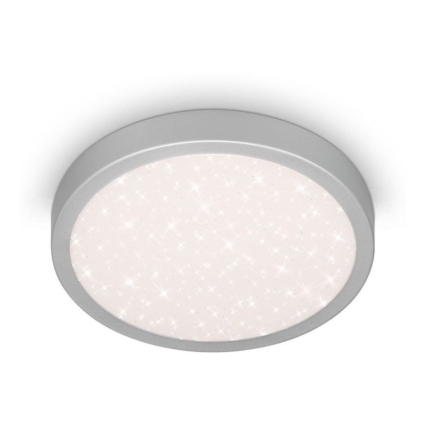 Brilo 3649-014 - LED Stropna svjetiljka za kupaonicu RUNA LED/18,5W/230V IP44 srebrna