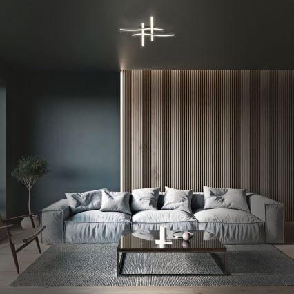 Brilo 3677-045 - LED stropna svjetiljka LED/14,4W/230V crna