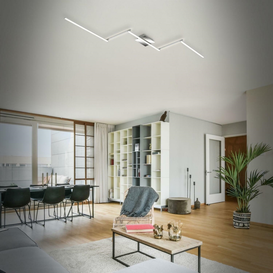 Brilo 3737-018 - LED stropna svjetiljka s mogućnošću prigušivanja SMART LED/24W/230V 3000-6500K Wi-Fi Tuya + daljinski upravljač