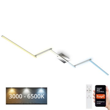 Brilo 3737-018 - LED stropna svjetiljka s mogućnošću prigušivanja SMART LED/24W/230V 3000-6500K Wi-Fi Tuya + daljinski upravljač