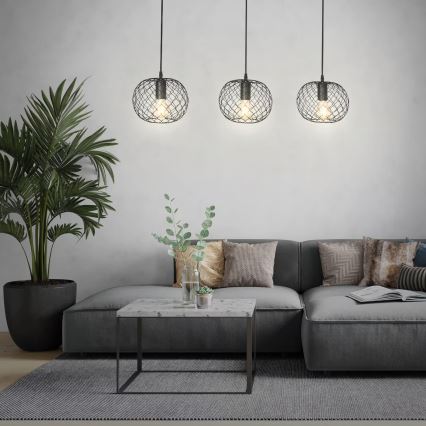 Brilo 4037-035 - Luster WINKI na sajli 3xE27/40W/230V