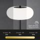 Brilo 7030-015 - LED Prigušiva stolna lampa na dodir VOCO LED/4,5W/230V crna