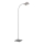 Brilo - Fleksibilna podna lampa 1xE27/10W/230V srebrna