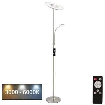 Brilo - LED dimabilna podna lampa LED/29,5W/230V + LED/3,5W 3000-6000K + daljinski upravljač