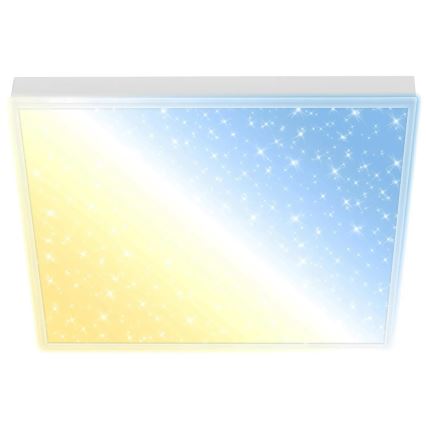 Brilo - LED nadgradni panel s mogućnošću prigušivanja LED/21W/230V 3000-6500K 38x38 cm + daljinski upravljač