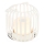 Brilo - LED Prigušiva punjiva vanjska stolna lampa LED/2W/5V IP44 bijela
