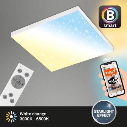 Brilo - LED Prigušiva stropna svjetiljka FRAMELESS LED/24W/230V 3000-6500K Wi-Fi Tuya + daljinski upravljač