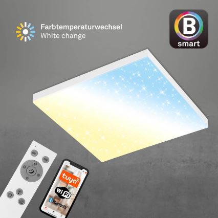 Brilo - LED Prigušiva stropna svjetiljka FRAMELESS LED/24W/230V 3000-6500K Wi-Fi Tuya + daljinski upravljač