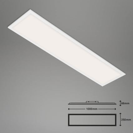 Brilo - LED Prigušiva stropna svjetiljka PIATTO LED/28W/230V 3000-6500K Wi-Fi Tuya + daljinski upravljač