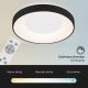 Brilo - LED Prigušiva stropna svjetiljka RONDO LED/36W/230V 3000-6500K + daljinski upravljač