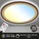 Brilo - LED Prigušiva stropna svjetiljka SLIM LED/22W/230V 2700-6500K + daljinski upravljač