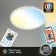 Brilo - LED Prigušiva stropna svjetiljka SLIM LED/22W/230V 2700-6500K Wi-Fi Tuya + daljinski upravljač