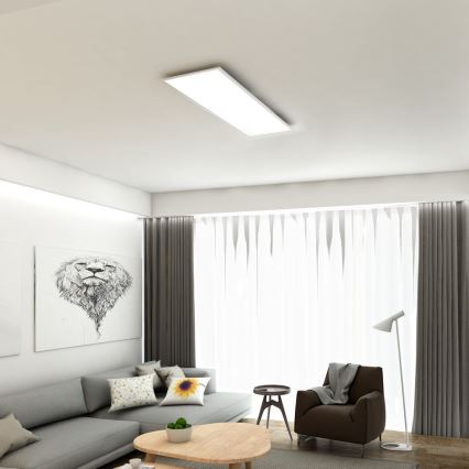 Brilo - LED Prigušiva stropna svjetiljka SLIM LED/24W/230V 3000-6500K 100x25 cm + daljinski upravljač