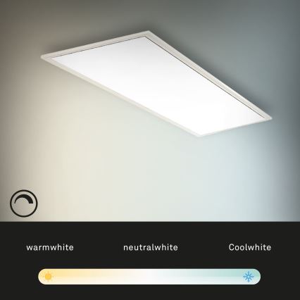 Brilo - LED Prigušiva stropna svjetiljka SLIM LED/24W/230V 3000-6500K 100x25 cm + daljinski upravljač