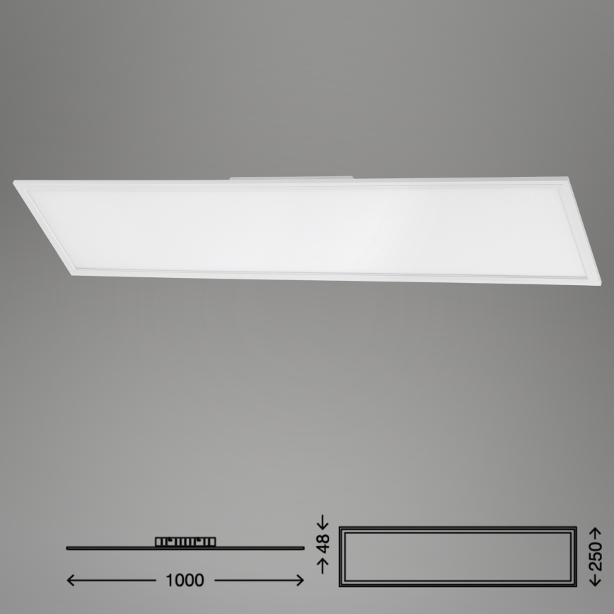 Brilo - LED Prigušiva stropna svjetiljka SLIM LED/24W/230V 3000-6500K 100x25 cm + daljinski upravljač